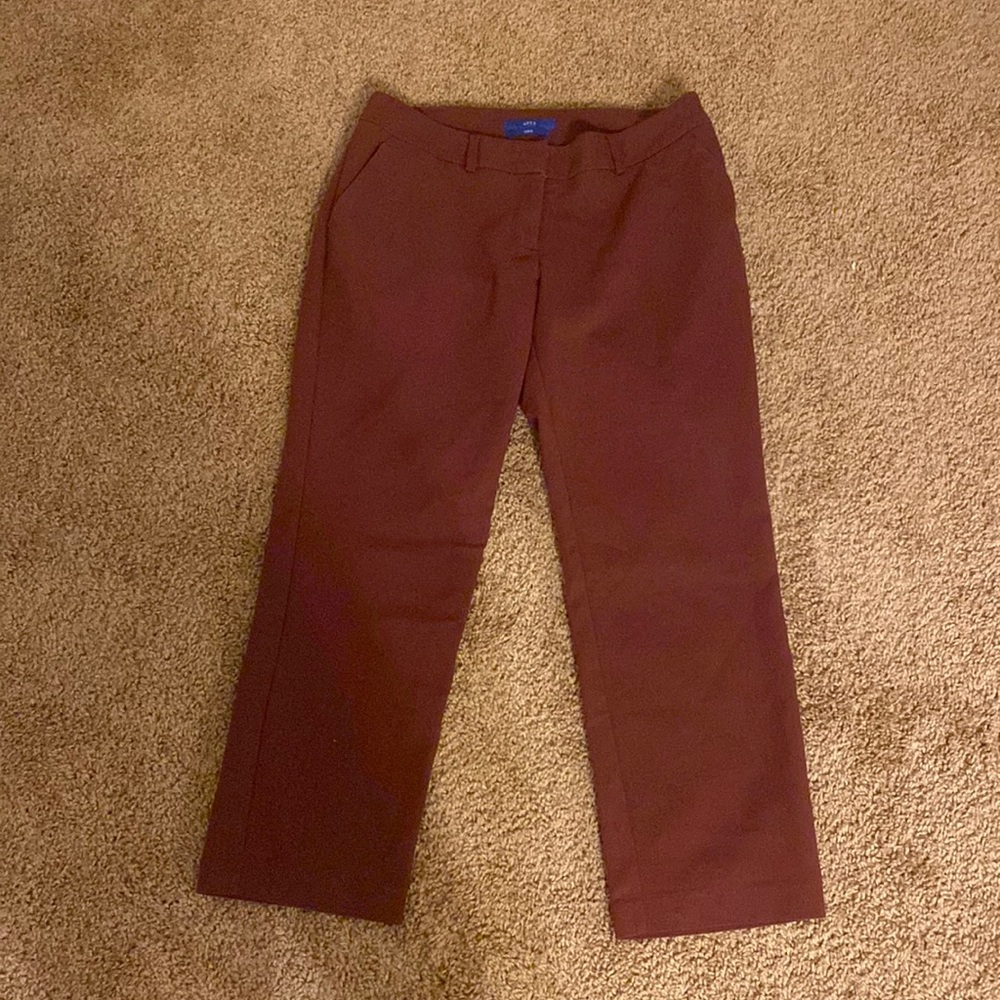 Apt 9 Women’s Petite Maroon Slacks
